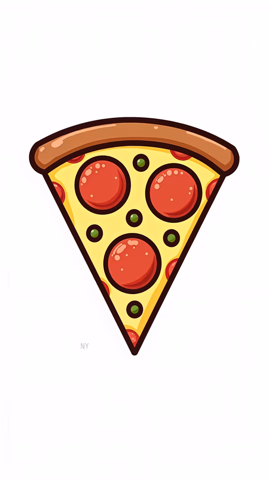 Pizza Slice Illustration