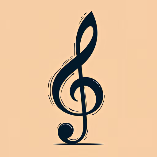 Treble Clef Illustration