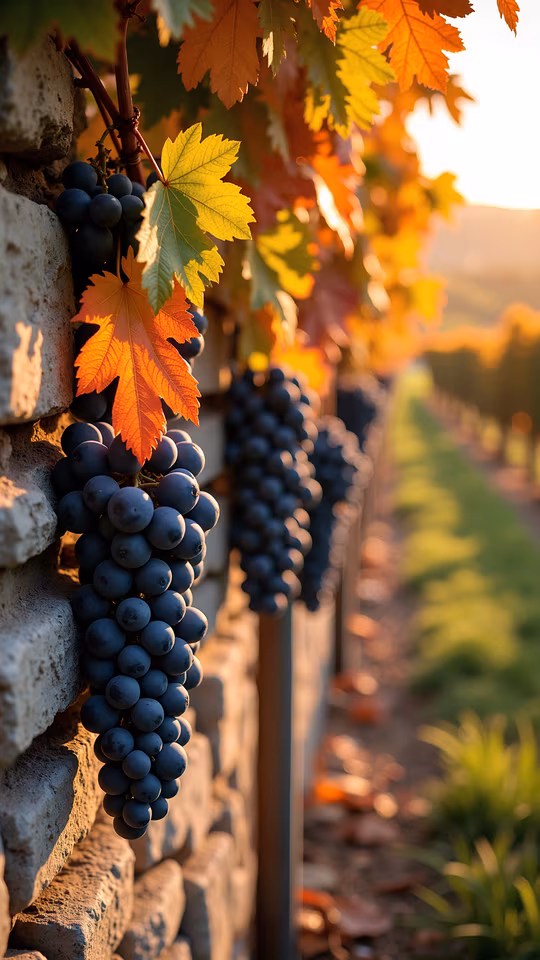 Autumn Grapes