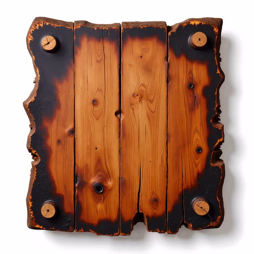 Burnt Wood Planks