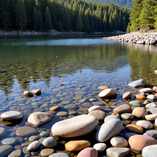 Calm Lake Reflection
