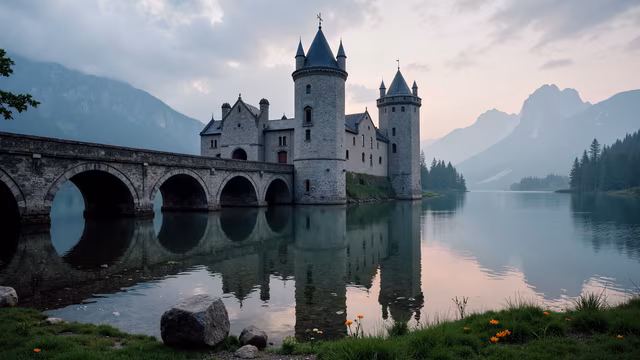 Castle Reflections
