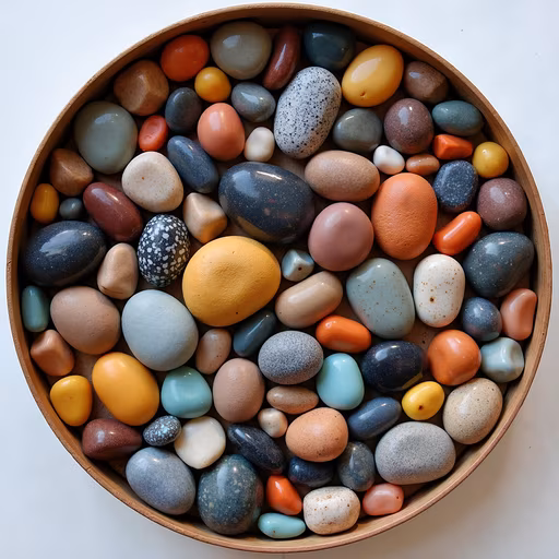 Colorful Pebbles