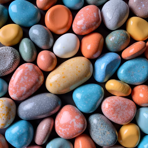 Colorful Speckled Rocks