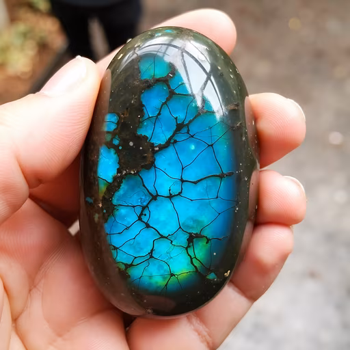 Cracked Gemstone