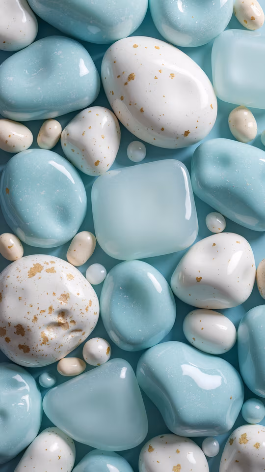 Glistening Pebbles