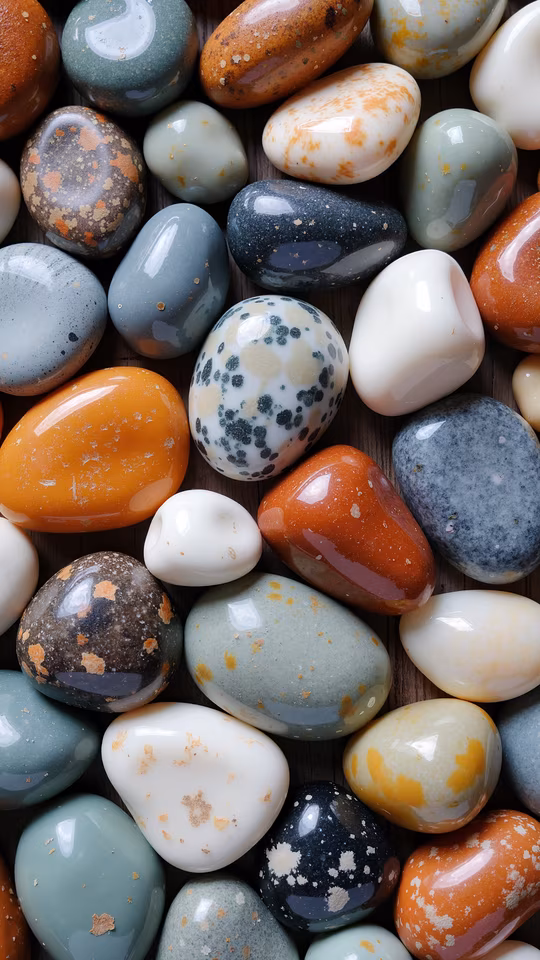 Glossy Pebbles