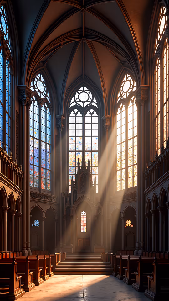 Gothic Cathedral Interior