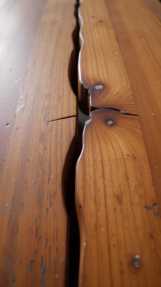 Split Wooden Planks