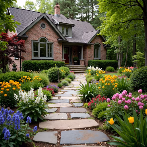Spring Cottage Garden