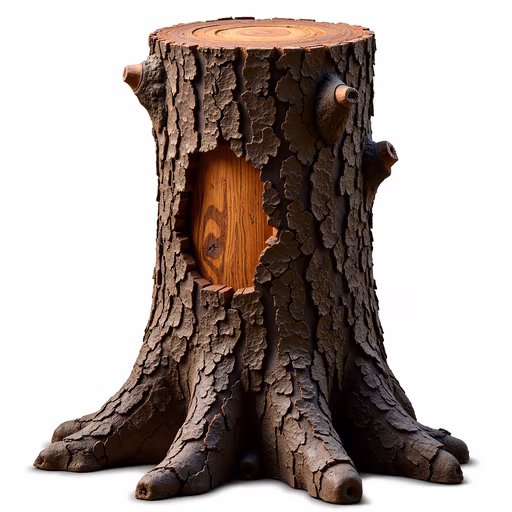 Tree Stump Illustration