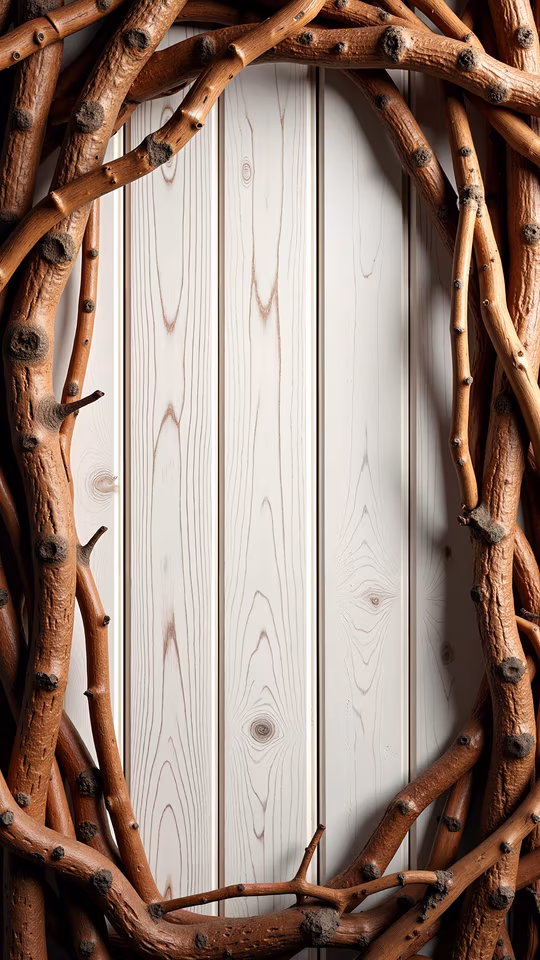Twisted Branches Frame