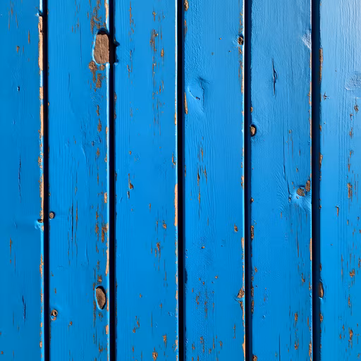 Weathered Blue Planks