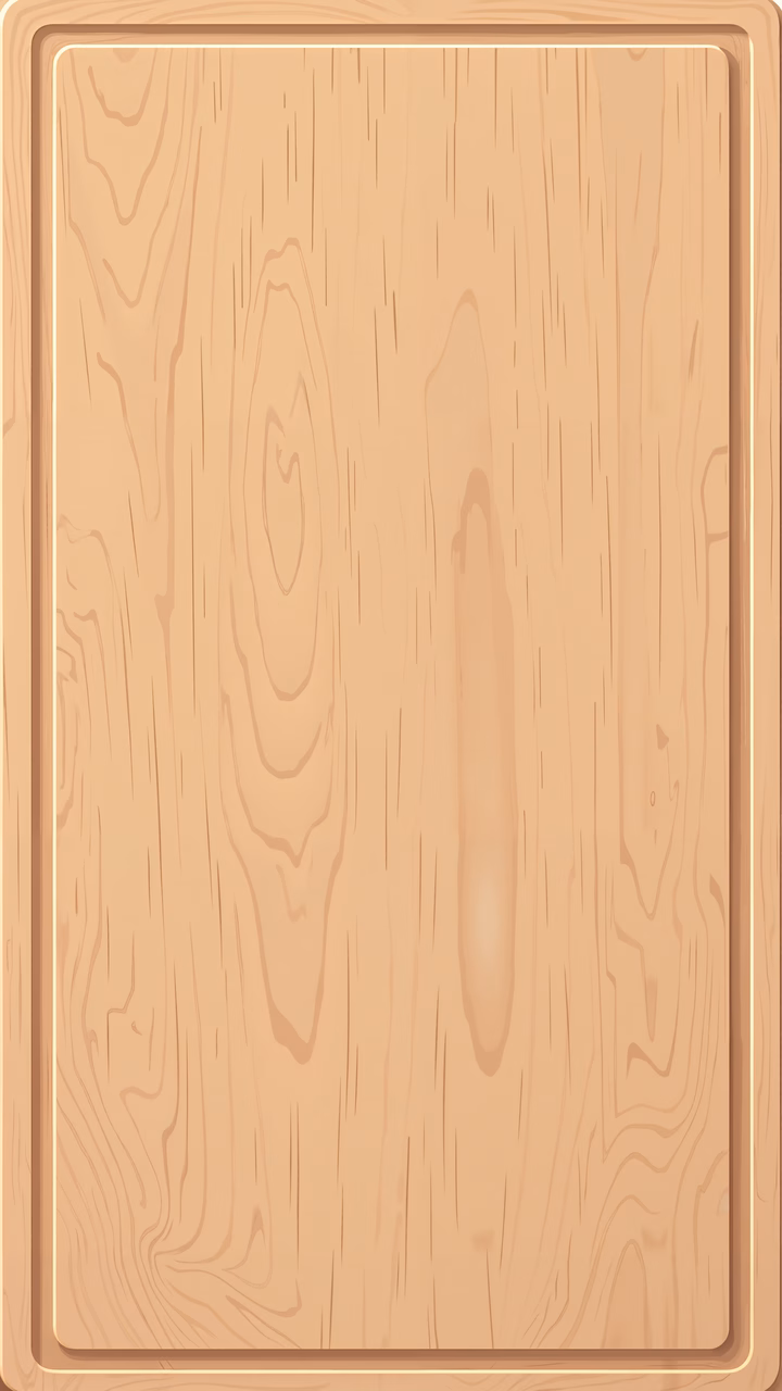 Detailed illustration of a wooden plank with natural grain patterns.