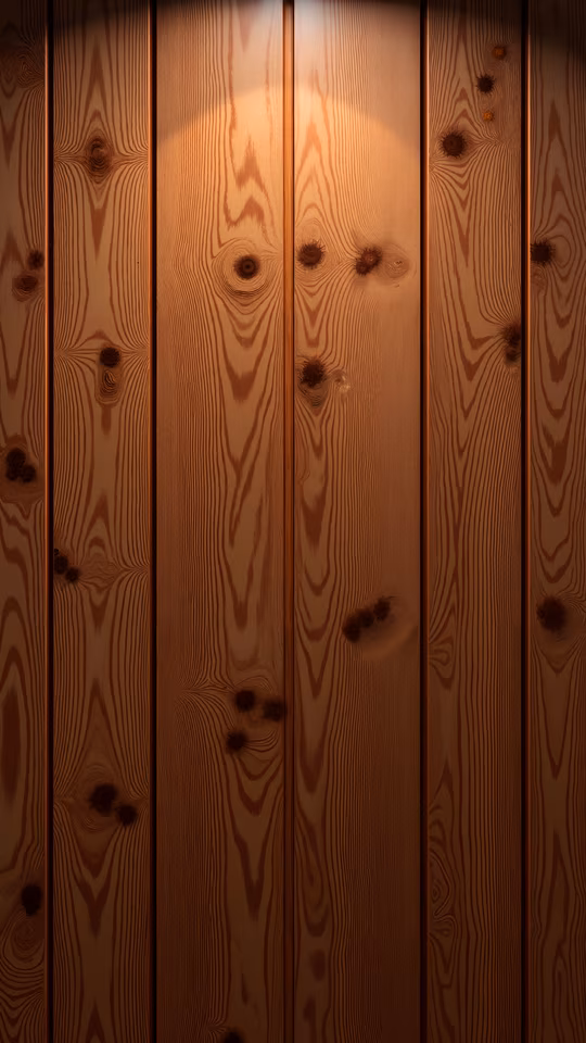 Wooden Planks with Natural Knots