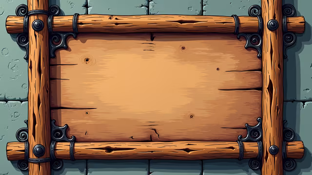 Wooden Signboard