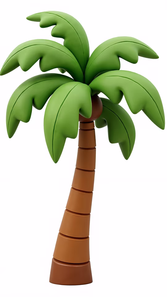 Cartoon Palm Tree