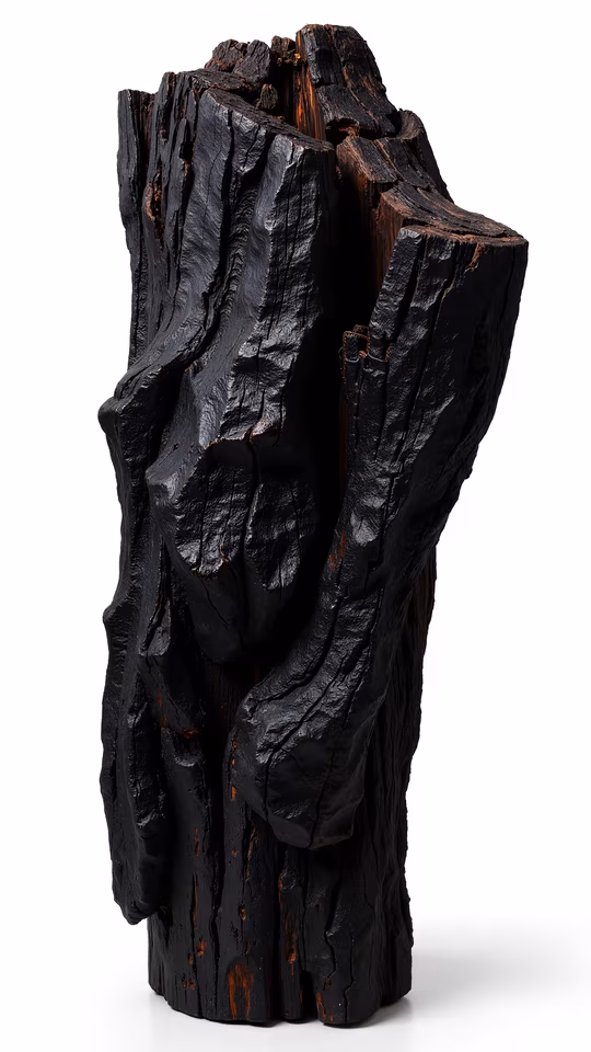 Charred Tree Trunk