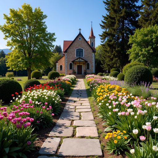 Church Garden Path
