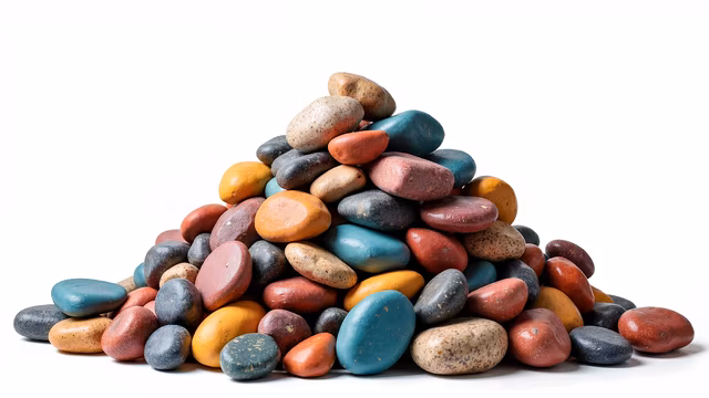 Colorful Pebble Pile