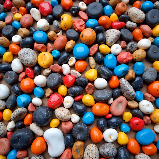 Colorful Pebbles
