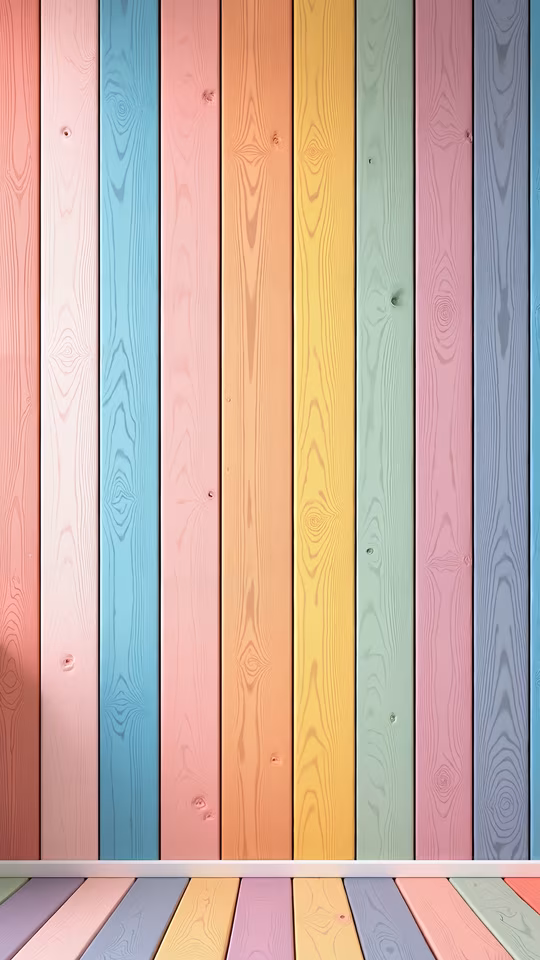 Colorful Wooden Panels