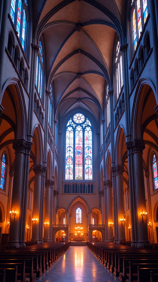 Gothic Cathedral Interior