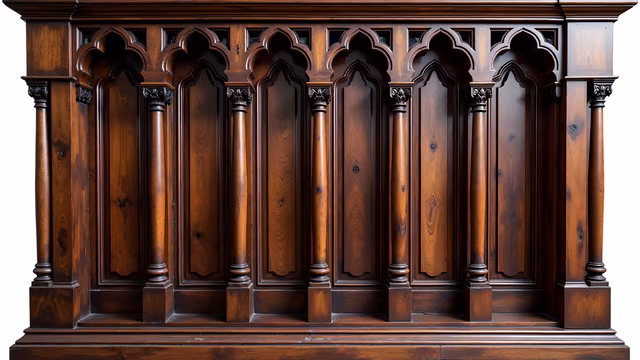 Gothic Wooden Partition