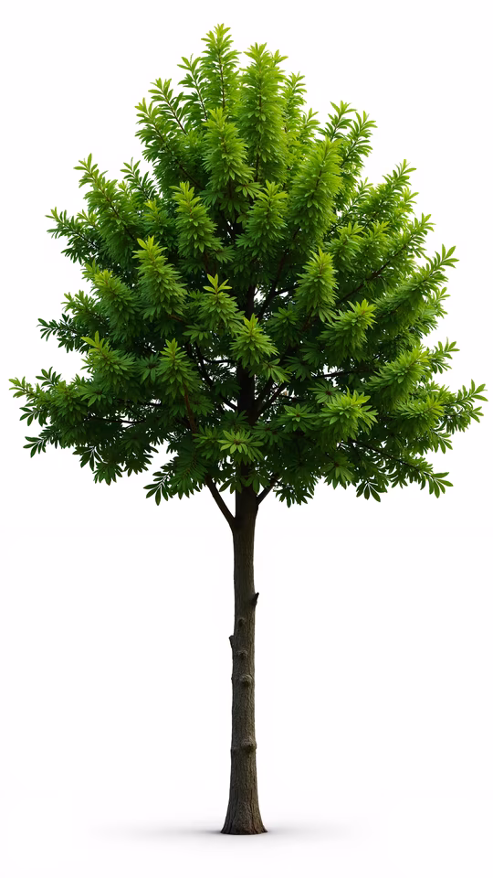 Lush Green Tree Illustration