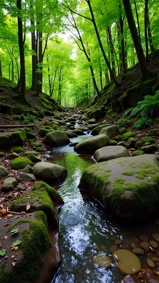 Mossy Forest Stream