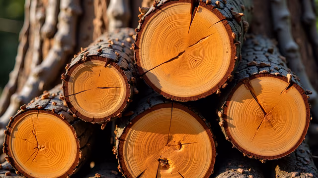 Stacked Logs