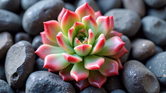 Succulent on Rocks
