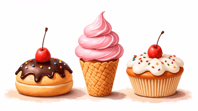 Sweet Treats Illustration