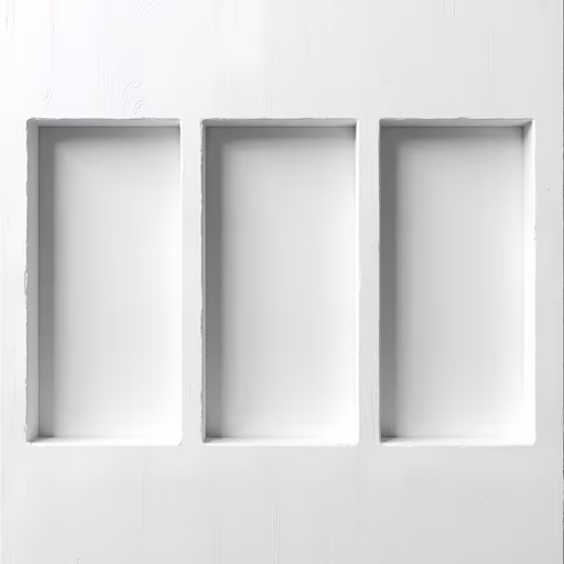 Three Empty Frames