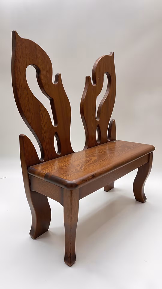 Vintage Wooden Bench