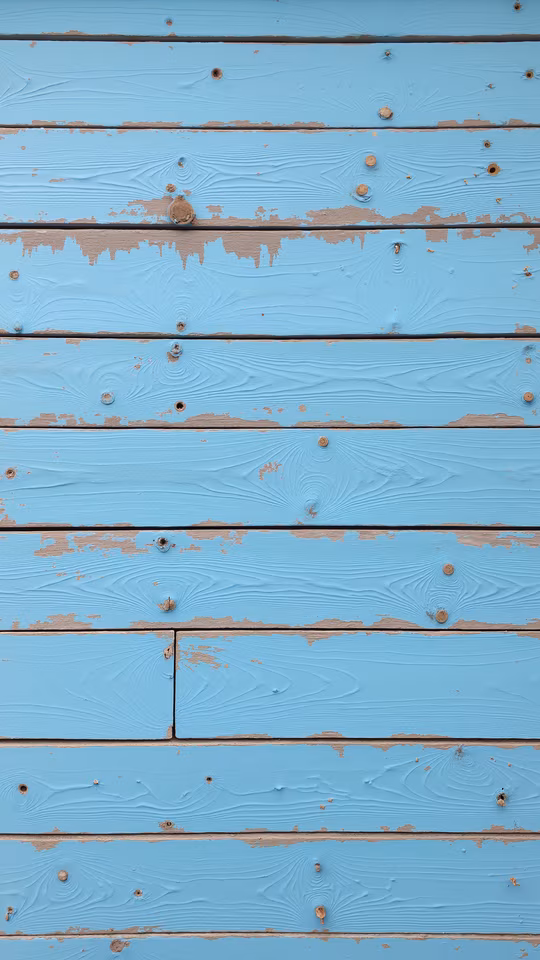 Weathered Blue Planks