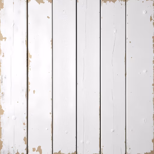 Weathered White Planks