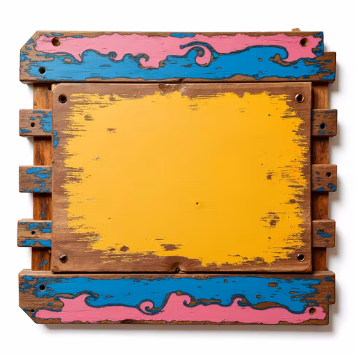 Weathered Wooden Frame