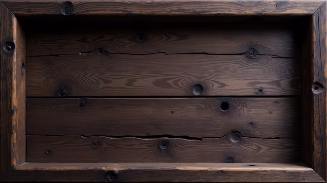 Weathered Wooden Frame