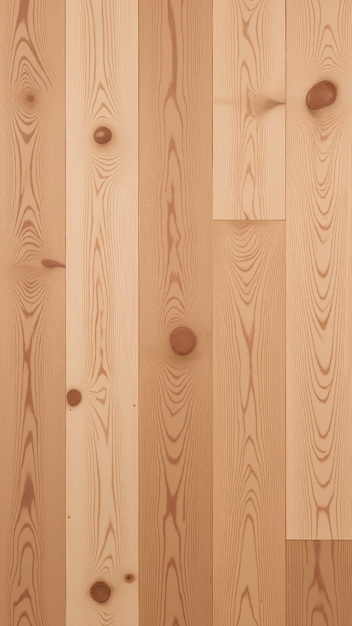 Detailed wood grain illustration with natural textures and warm tones.
