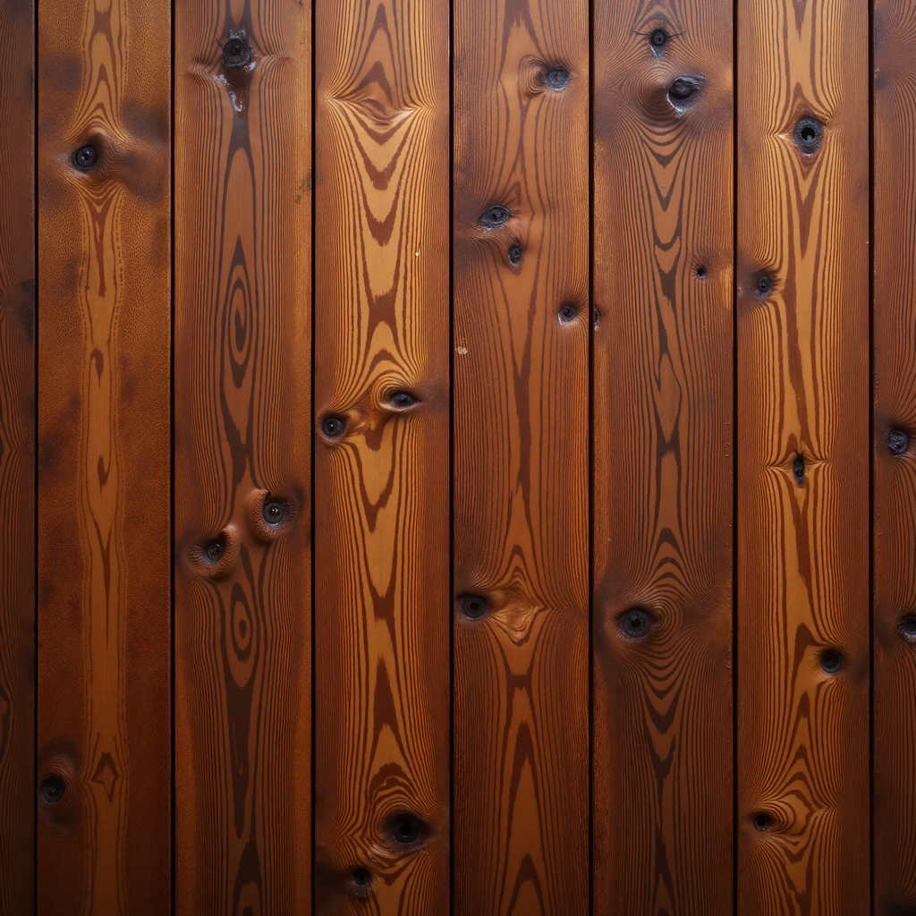 Natural wood grain patterns on vertical planks
