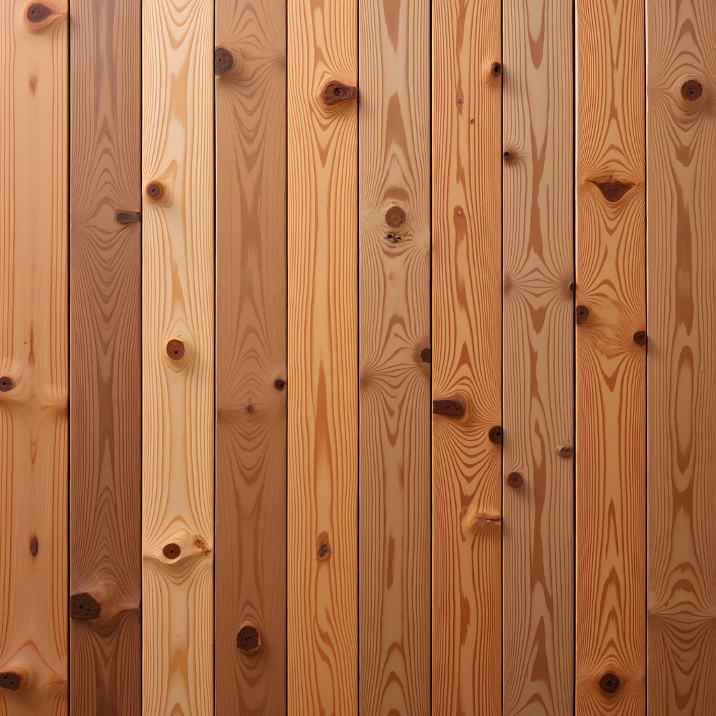 Detailed wooden planks with natural grain and knots, evoking warmth and simplicity.