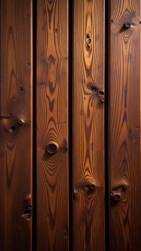 Wooden Planks with Natural Knots