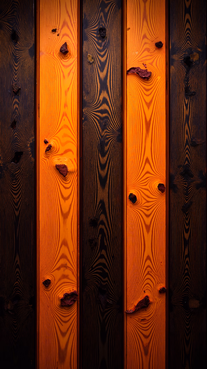 Warm-toned wooden planks with natural grain patterns and knots.