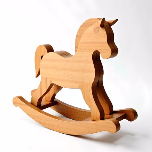 Wooden Rocking Horse
