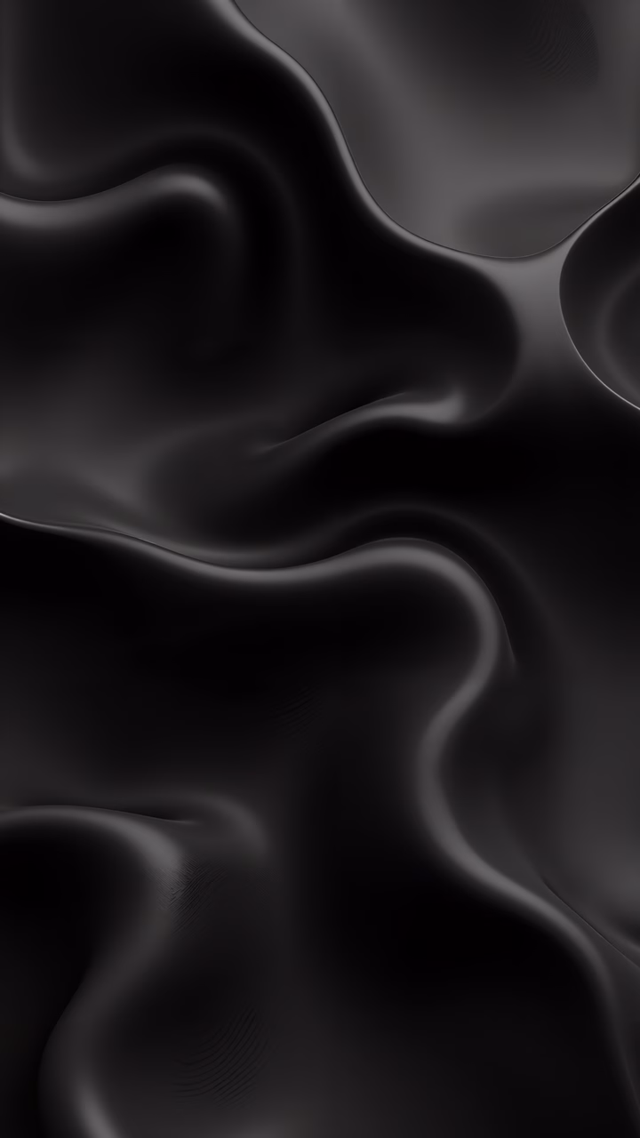 Monochrome abstract waves with depth and mystery.