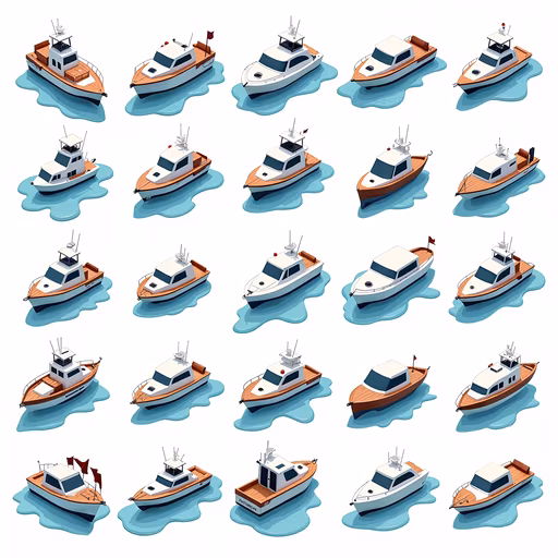 Boats Illustration