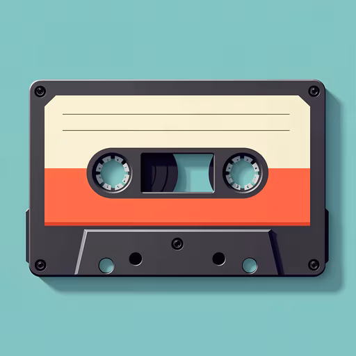 Cassette Tape Illustration