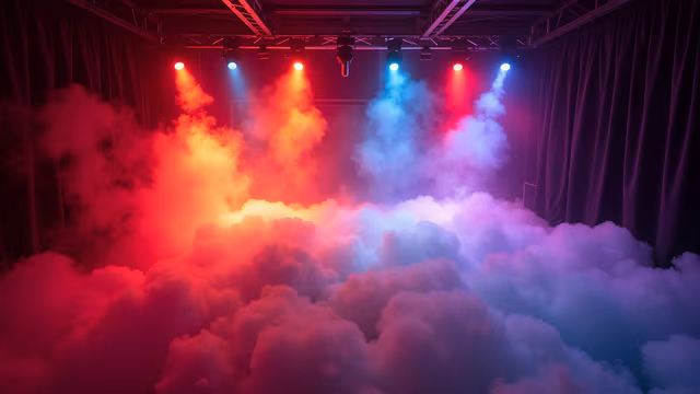 Clouds in Neon Lights