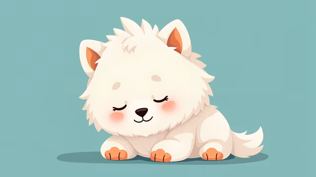 Cuddly Puppy Illustration